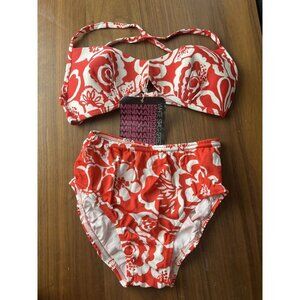 Vtg White Stag Speedo Womens Floral 60-70’s Bikini Set sz Small